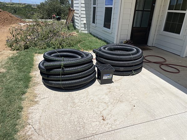 French Drains by Lakeside Developing