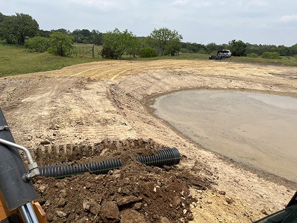 Drainage by Lakeside Developing
