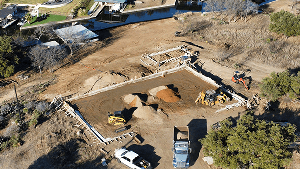 Concrete Pads by Lakeside Developing