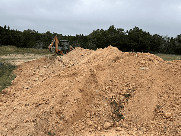 Dirt Delivery by Lakeside Developing