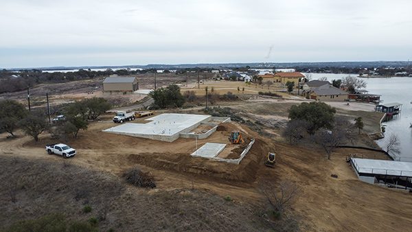Concrete Pads by Lakeside Developing