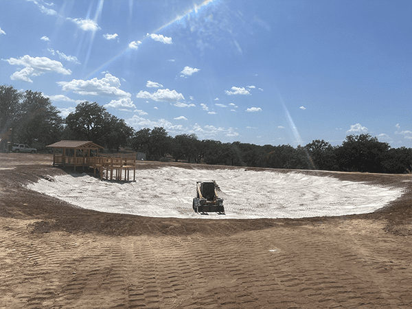 Bentonite Clay Pond from Lakeside Developing