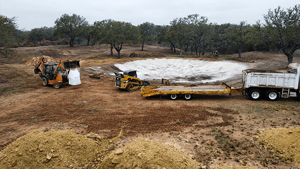 Bentonite Clay Pond from Lakeside Developing