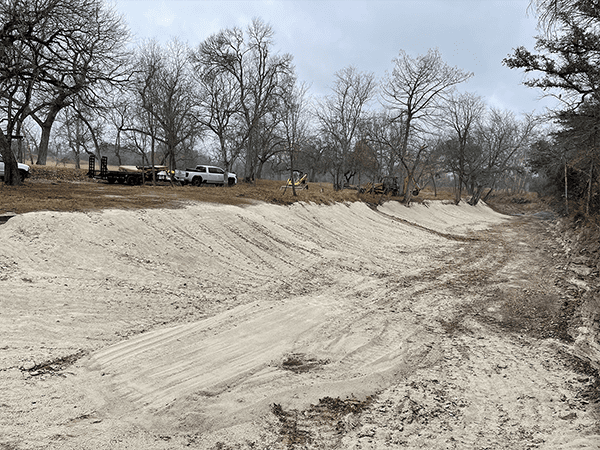 Bentonite Clay Pond from Lakeside Developing