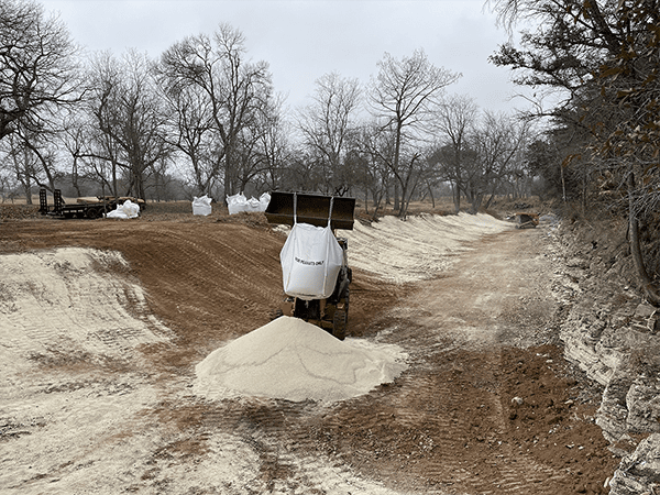 Bentonite Clay Pond from Lakeside Developing