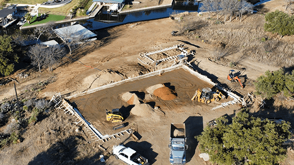 Dirt Delivery by Lakeside Developing