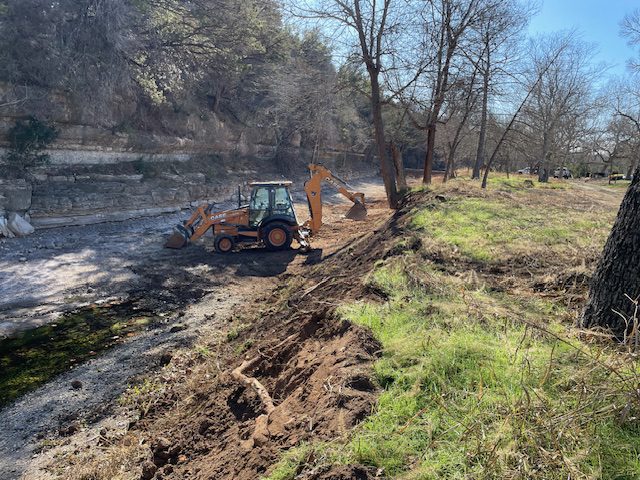 Excavation by Lakeside Developing