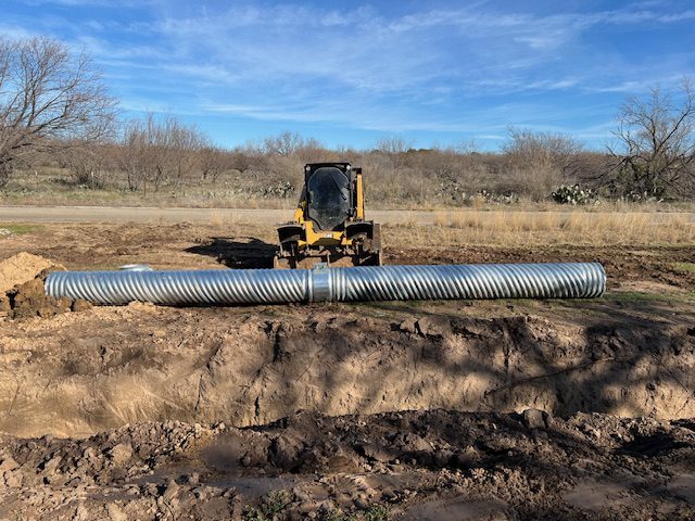 Drainage by Lakeside Developing