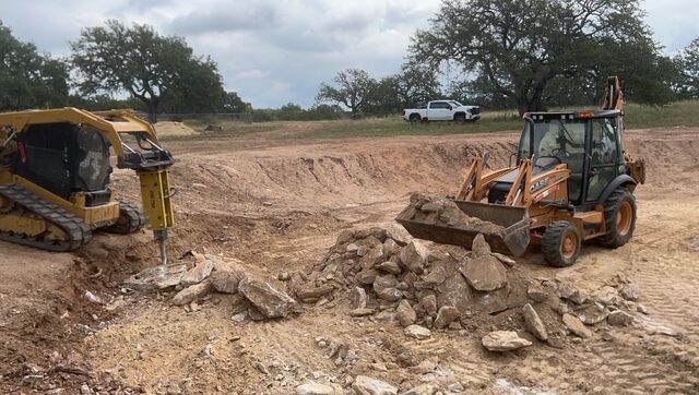 Excavation by Lakeside Developing
