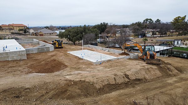 Land Grading by Lakeside Developing