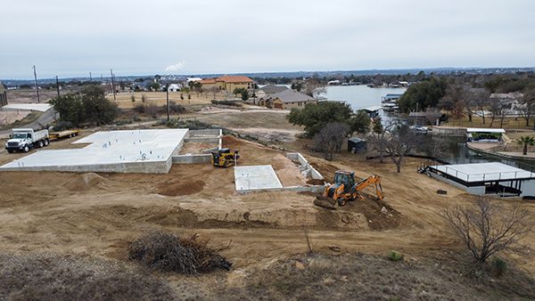 Land Grading by Lakeside Developing
