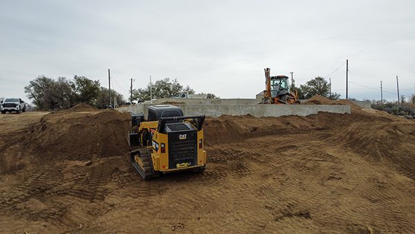 Land Grading by Lakeside Developing